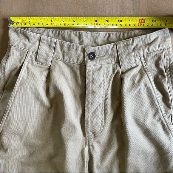 MHL / Margaret Howell Cotton Twill Pleated Work Trouser - Picture 9 of 11